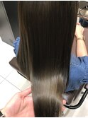 《髪質改善》髪質改善トリートメント×ツヤ透明感カラー