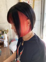 トト 船橋店(toto.)&nbsp;黒髪/グレーベージュ/レイヤーロング/前髪パーマ[西船橋/津田沼]