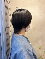 エニィ 池袋西口(Any) 黒髪/グレーベージュ/レイヤーロング/前髪パーマ/池袋/1