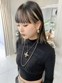 レア 渋谷(Le'a)&nbsp;ブリーチを使ってデザインカラーでオシャレに♪