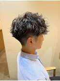 メンズハイウエイトスパイラルパーマ【佐藤和弥】