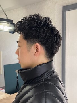 オリ 仙台(Oli) 20代～30代メンズパーマ刈り上げベリーショート［仙台］