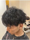 名古屋天白区梅ヶ丘メンズ無造作ツイストスパイラル