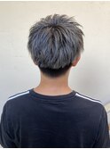 【morio成増/一戸】ブリーチありブルーグレージュカラー