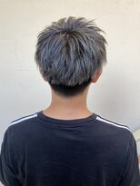 モリオ フロム ロンドン 成増店 【morio成増/一戸】ブリーチありブルーグレージュカラー