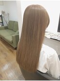 ミルクティーベージュカラー♪