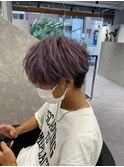 メンズマッシュ ウェーブ仕上げ