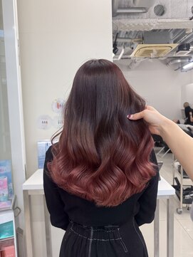 アライブ ハラジュク(ALIVE harajuku) 【ALIVE yu-ki 自然な繋がりのグラデーションカラー】