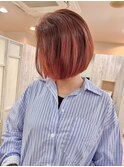 バレイヤージュボブ