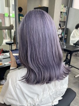 シエンゴールド(CIEN gold) ラベンダーカラー/ラベンダーグレー/ブリーチ#浜松駅#カラー