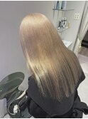 ミルクティーベージュハイトーンダブルカラー成増