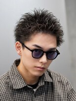 フィフス 渋谷(fifth) ラフな質感の無造作パーマ×スパイキーショートスタイル