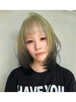 シェイト(ciate)&nbsp;ライトグリーン　レイヤーカット