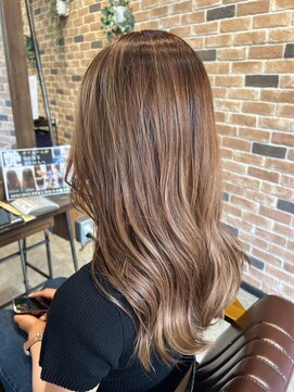 スペックホルダー(Spec Holder) デザインカラークリアベージュウェーブ