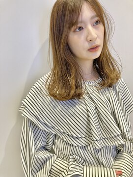 オーセンヘア(AUTHEN.HAIR) (mutsumi.)キャラメルベージュ