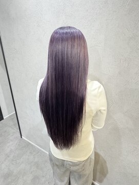 ラベンダーパープル/ハイトーンカラー/ケアブリーチ/S