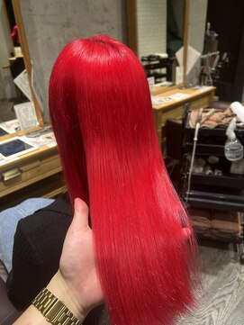 アフィナー(Afinar) エフェクトブリーチ◎レッドカラー【横浜/横浜駅】