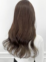 ヘアーアイスカルテット(HAIR ICI QUARTET)&nbsp;艶感アッシュベージュ◎ブリーチなし暗髪くびれロング