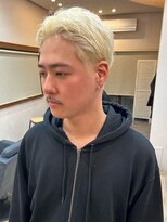 ワン エイティー ディグリース 恵比寿(180°One Eighty Degrees.) ハイトーン/ブリーチ/ブリーチなしダブルカラー/メンズ/men's