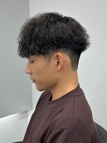 エルマーク 松山(L-MARK) マッシュヘア/波巻きパーマ/men's/スパイラルパーマ