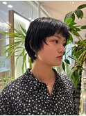 大人可愛いショートカットベリーショート似合わせカット