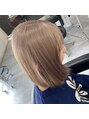 シダ(sida SAIIN)&nbsp;王道カラーで人気のミルクティーベージュ！！ブリーチは必須です