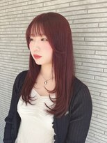 ルル 宇都宮(Loulou)&nbsp;顔周りレイヤースタイル