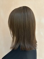 トリコ アヴェダ ららテラス北綾瀬(tricot AVEDA) 切りっぱなしボブ/大人ボブ/透明感カラー/艶カラー/寒色カラー