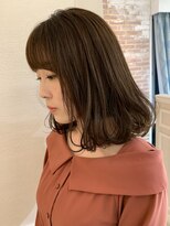 収まり重視＊無造作カールのワンカールボブ～