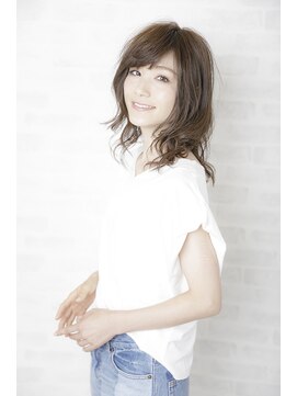 アフロディーテ ギンザ 秋葉原店(APHRODITE GINZA) 切りっぱなしボブ/エアリーロング/美髪/ピンクブラウン/秋葉原