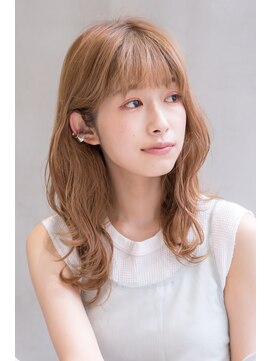 レニーバイエース(LANY by ACE) 【LANY 横浜】ミルクティーグレージュ×フェミニンロング