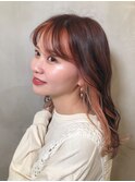 フェイスフレーミング＊オレンジベージュ【渡辺まみ】