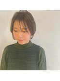 軽めウザバングなショート☆