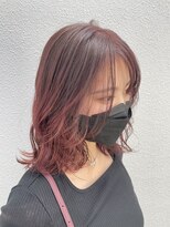 エイト 沖縄豊崎店(EIGHT toyosaki)&nbsp;【EIGHT 豊崎】お客様スタイル_韓流くすみピンク