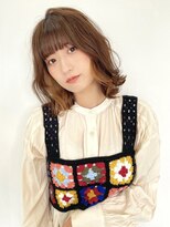 ハピネス クローバー 学園前店(Happiness CLOVER)&nbsp;大人可愛い　くびれヘア　透明感カラー　小顔カット