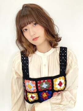 ハピネス クローバー 学園前店(Happiness CLOVER) 大人可愛い　くびれヘア　透明感カラー　小顔カット