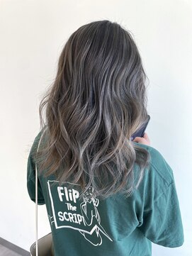 フェーディン(fa/din) バレイヤージュグレージュアッシュ