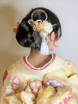 タヤ 東急百貨店吉祥寺店(TAYA)&nbsp;成人式ヘア　まとめ髪　面構成