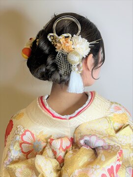 タヤ 東急百貨店吉祥寺店(TAYA) 成人式ヘア まとめ髪 面構成