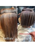 脱白髪染めハイライト/白髪にお悩みの方に/30代40代50代