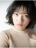 くせ毛風マニッシュショートボブウルフ204v戸田公園30代40代!