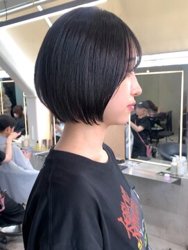 ロンド 表参道店(Lond) ◇顔周りカット　ショートボブ　表参道　縮毛矯正