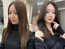 前髪あり/なし。気分やTPOに合わせて好きに楽しめる！意外と扱いやすい万能＜2WAYバング＞も大人気！天神