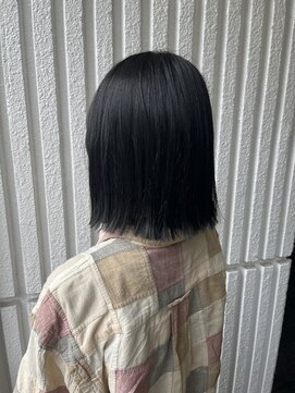 ネオリーブカップ 町田店(Neolive capu) 韓国風スタイル ＊ タッセルボブ【町田/切りっぱなしボブ】