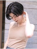 ハンサムショート/黒髪ショート/ベリーショート/大人可愛い