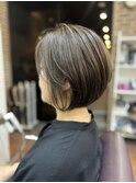ショートカット/ひし形/ショートボブ/30代/40代/50代【松苗学】