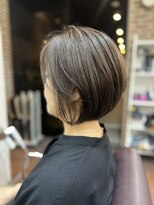 ヘアーアンドメイク ビス(HAIR&MAKE bis) ショートカット/ひし形/ショートボブ/30代/40代/50代【松苗学】