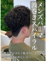 クレア 岡崎南店(CREA) メンズパーマ♪波巻きスパイラル