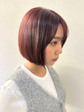 バズ ビー(BUZZ Bee) ショート/ミニボブ/ストレート/ココアブラウン