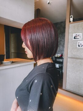 プロム(plom) 【佐藤指名】タイトボブスタイル